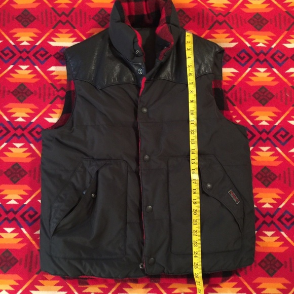 Polo  Ralph Lauren Down puffer reversible   Men's Vest Sz M - Picture 4 of 6
